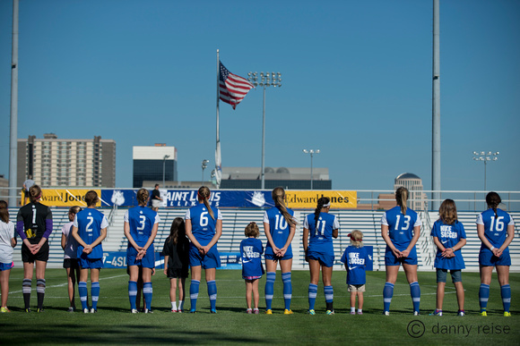 2014 NCAA Women's Soccer: SEMO vs Saint Louis AUG 13